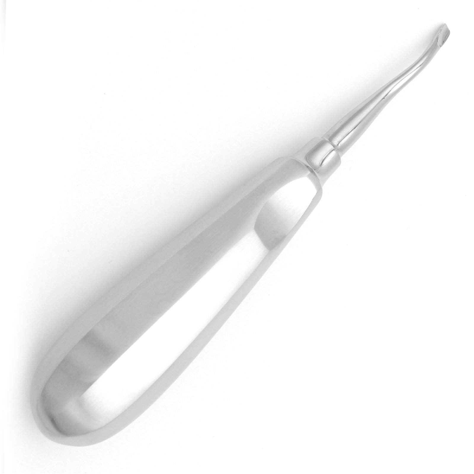 77R Posterior Flared Tip Elevator, Mesial, Serrated, 3.75mm