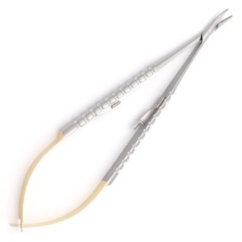 Castroviejo Needle Holder, Cvd. TC, 1.2mm, 18cm