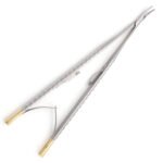 Castroviejo Needle Holder, Cvd. 1.2mm, 18cm