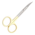 Iris Scissor, cvd. TC,11.5cm
