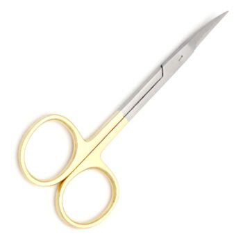 Iris Scissor, cvd. TC,11.5cm