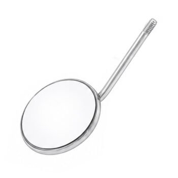 Mouth Mirror #5 Front Surface – Cone Socket – 24 mm – Pack of 12