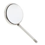Mouth Mirror #5 Front Surface – Simple Stem – 24 mm – Pack of 12