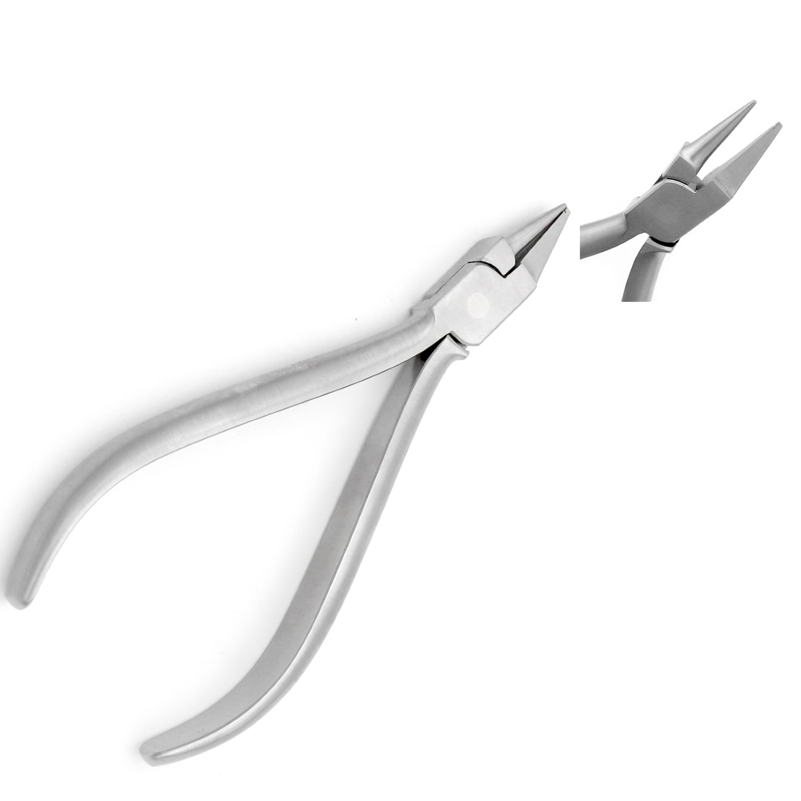 Light Wire Bird Beak Pliers With Groove 2