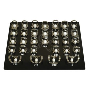 Endodontic Rubber dam clamps 31 pcs