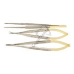 Micro surgery instruments set of 3 pcs