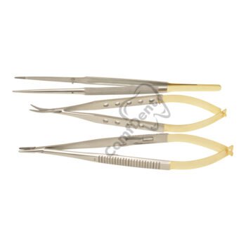 Micro surgery instruments set of 3 pcs