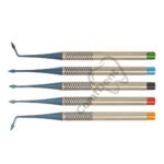 Spade Root Fragment  Extraction Elevator set of 5 pcs