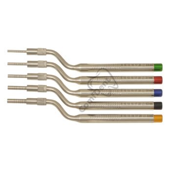 Sinus Lift  Osteotome concave  Bayonet   set of 5 pcs
