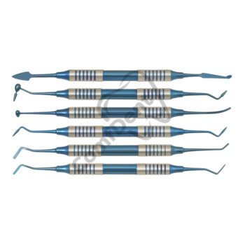 Composite filling instruments set of 6 pcs
