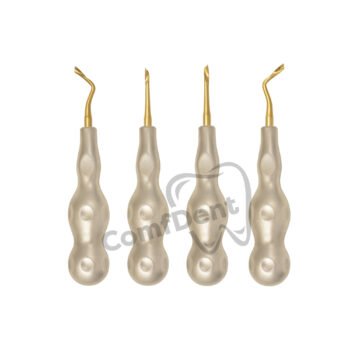 Power twist Root Elevators set of 4 pcs