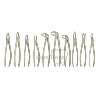 Tooth extraction forceps set of 10 pcs