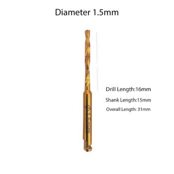 Pilot Drill 1.5mm (Pack of 10)