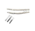 Bone Scraper curved with 3 blade